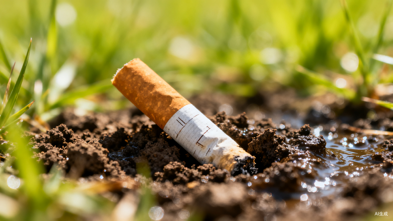 把一根烟头埋进土里,然后认认真真等它十年